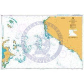 British Admiralty Nautical Chart 1708: Bougainville Strait